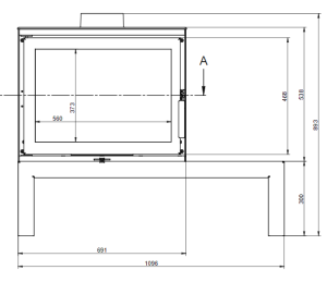 KFD STO Max 14 - kamna litinová KF Design