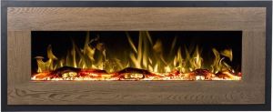 Aflamo MOHAVE wood - elektrický krb závěsný