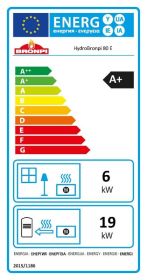 Hydrobronpi 80 E - krbová vložka s výměníkem 25 kW